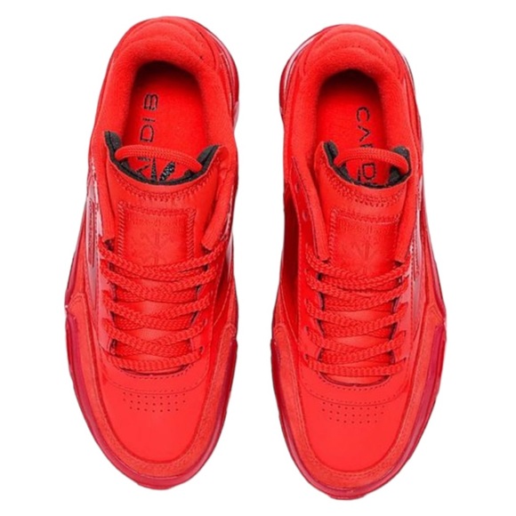 Reebok Cardi B Club C Junior Instinct Red Sneakers - Picture 3 of 16